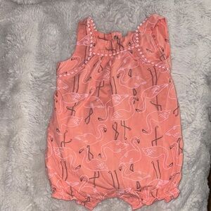 Carter's Pink One Piece Romper